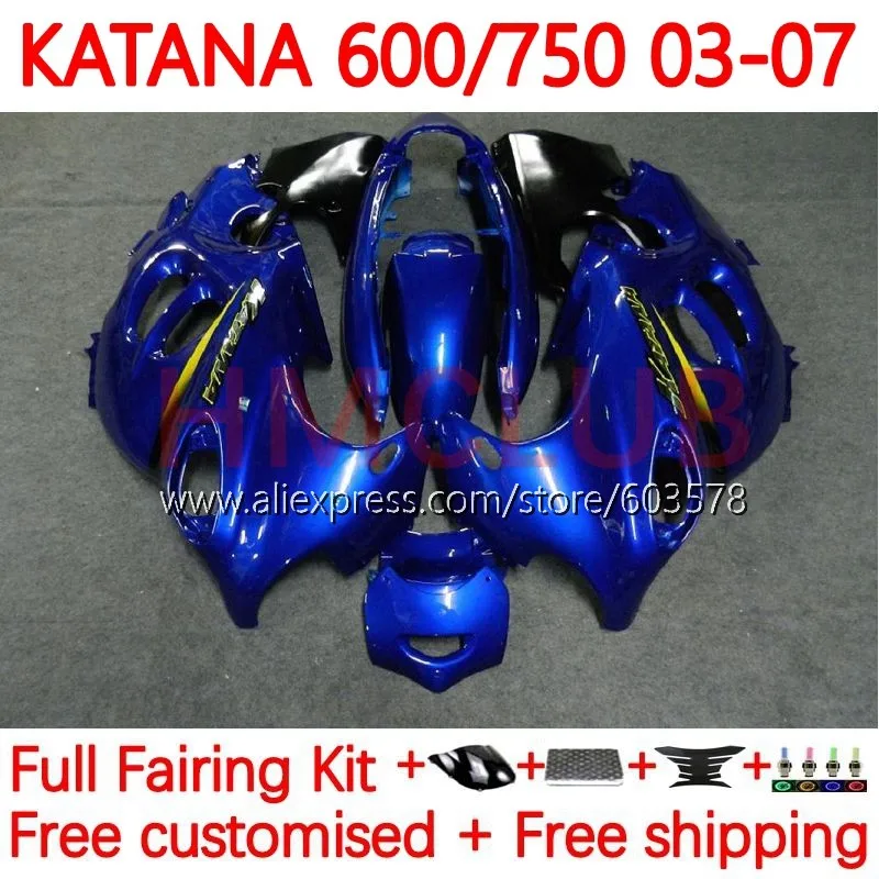 Complete Fairing Bolts Screws Kit For Suzuki KATANA 600/750 KATANA GSXF 650/1100