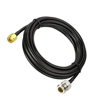 N Type To SMA RPSMA Male Female Connector Crimp for RG58 Coax Extension Jumper Pigtail Cable L16 N To SMA Fast Delivery Brass RF - Image 3