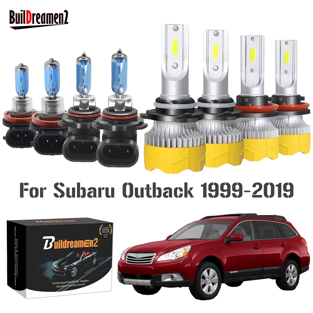Feux de route et de croisement pour Subaru Forester (SG, SH, SJ, SK),  ampoules de phares LED halogènes 2003 – 2022, 4 pièces - AliExpress