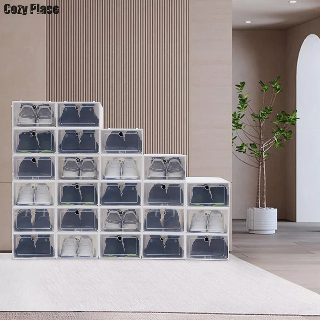 72 Pair Stackable Shoe Rack