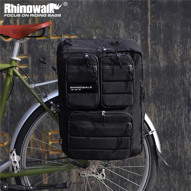 Rhinowalk Bicycle Bag 25L Bike Saddlebag Multifunction Outdoor