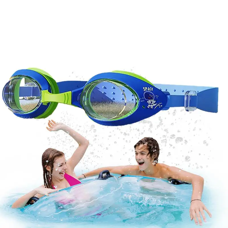 

Kids Swimming Goggles High Definition Soft Kids Goggles For Swimming Non Slip Diving Equipment Elastic Cute Comfortable Fit