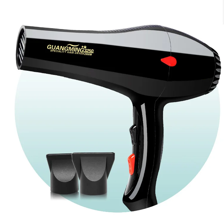 Secador de Cabelo Quente e Frio Secador de ar para Uso do Salão de Beleza Real Profissional Poderoso Rápido Aquecimento Ajuste Ionic 2000w 37 Phones & Accessories
