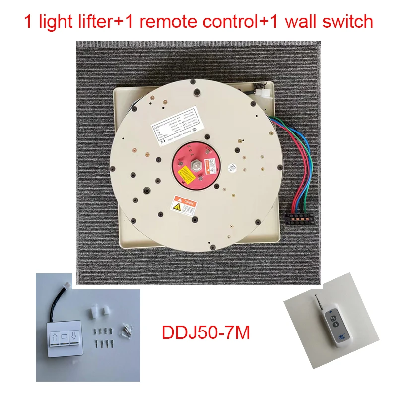 Description Picture 4 of itemDDJ50 50KGS(110lbs) 7m Auto Remote-controlled Hoist Chandelier Lighting Lifter Electric Winch Light Lifting System Lamp Motor