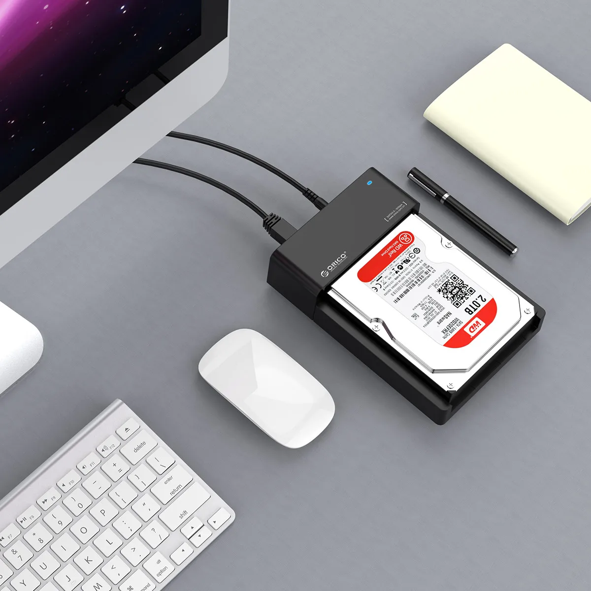 usb 3.0 disco rígido externo docking station