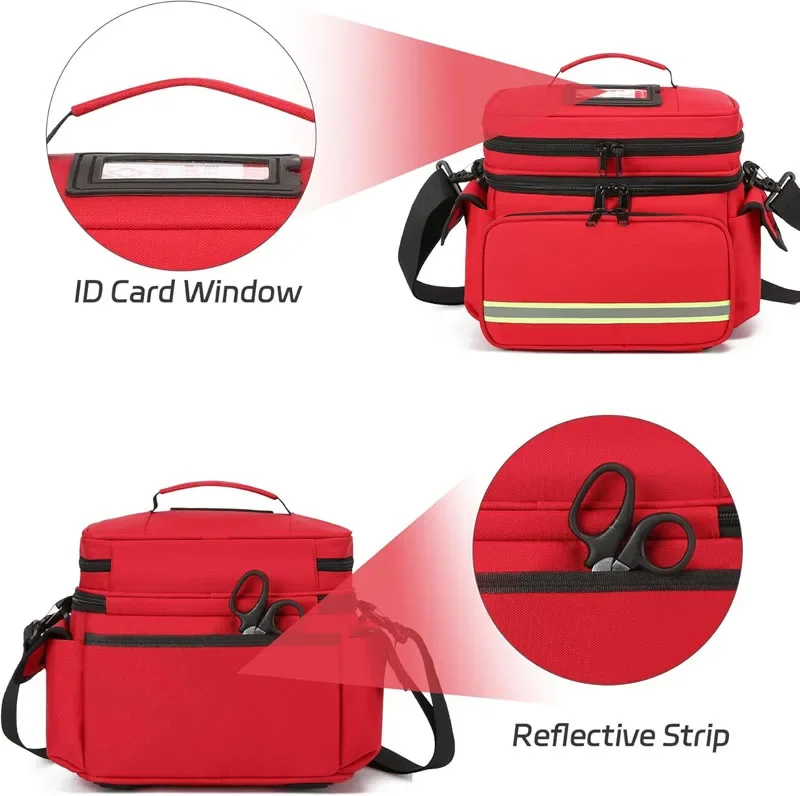 Erste-Hilfe-Tasche Outdoor wasserdicht groß & reflektierend