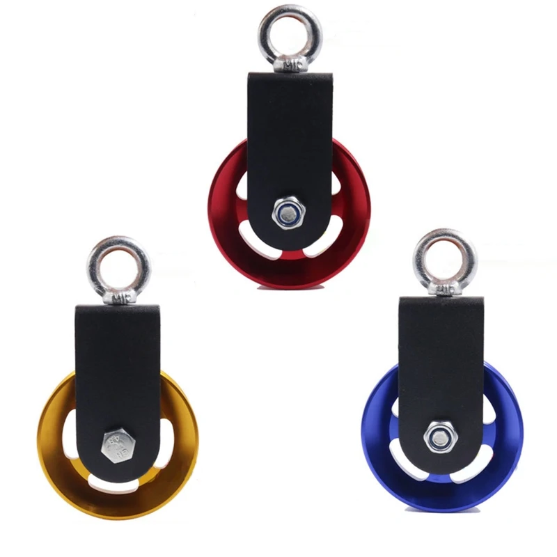 

157D алюминиевый сплав, бесшумный подшипник, подъемный шкив, колесо для фитнеса, силовые тренировки, домашний тренажерный зал,