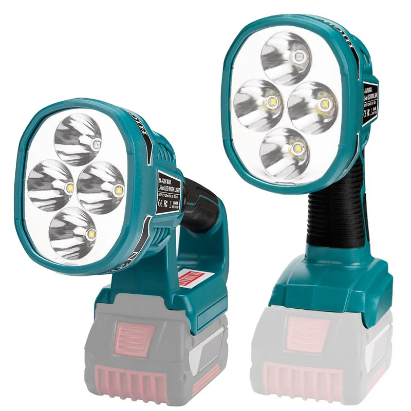 ForBosch18VLiionBatteryLEDWorkLightToolLampPortableLantern