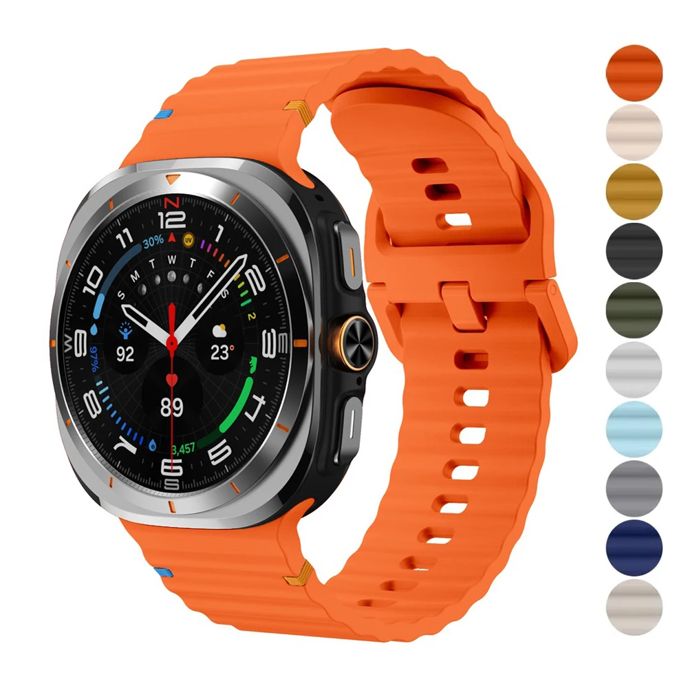 Silicone Sport Band Bracelet for Galaxy Watch Ultra - Stylish and Durable Wrist Accessory