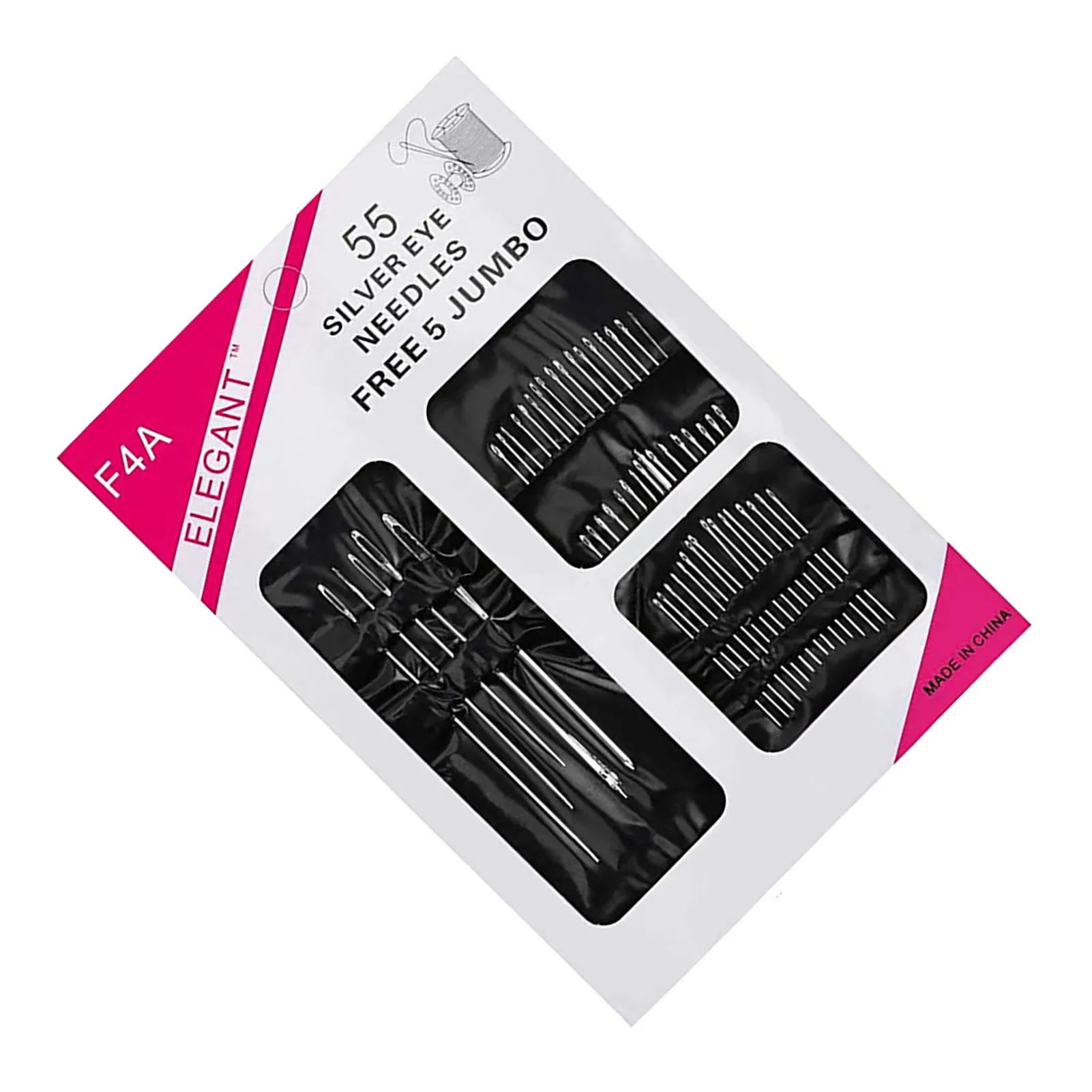 Aghi Per Occhi Grandi Color Argento Kit Per Uncinetto A Mano Da Cucire Adatto Per Materasso In Tela Per Cappotti