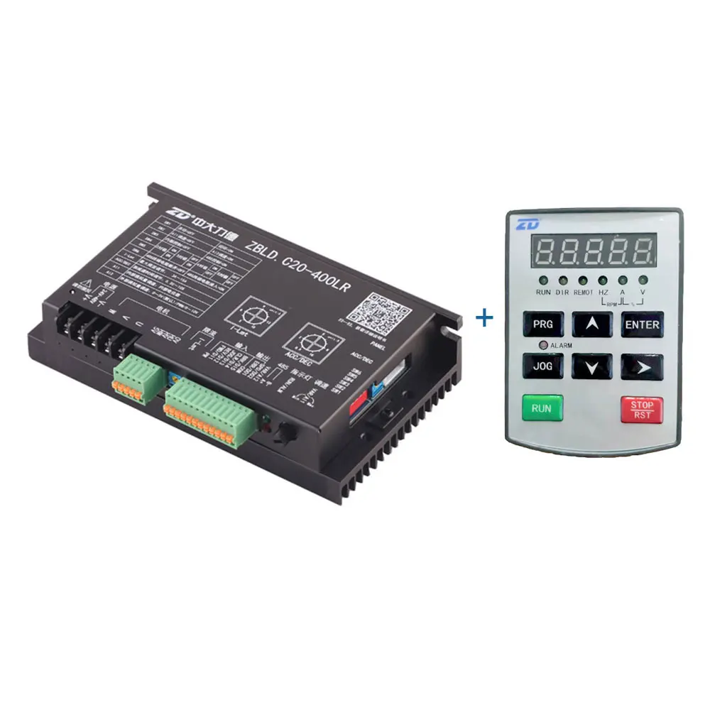 

C20-400LR DC24-48V 6W-400W Driver with Keyboard Control for Brushless Motor