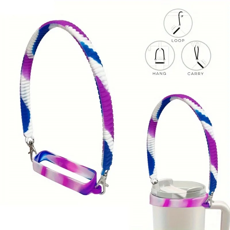 Water Bottle Water Bottle Handle Water Bottle Sling Carrier Holder Strap Soft Durable Silicone For Most 8-40oz Bottles For Cup Accessories