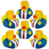 Donald Trump Rubber Ducks Bulk - 6 Pack Small 2.3 Inch,Trump Rubber Duckies Great for Jeep Ducking,Trump 2024 Gift,Bath Tub Toys 1