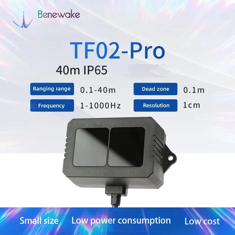 Benewake TF02-Pro TOF 40 meters Single-point ranging lidar for Intelligent transportation Material level detection