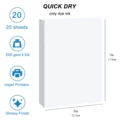 5R 20sheets