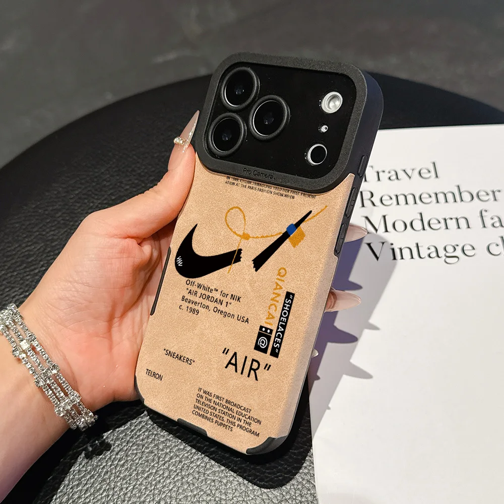 Funda de Teléfono de Piel de Cordero iPhone