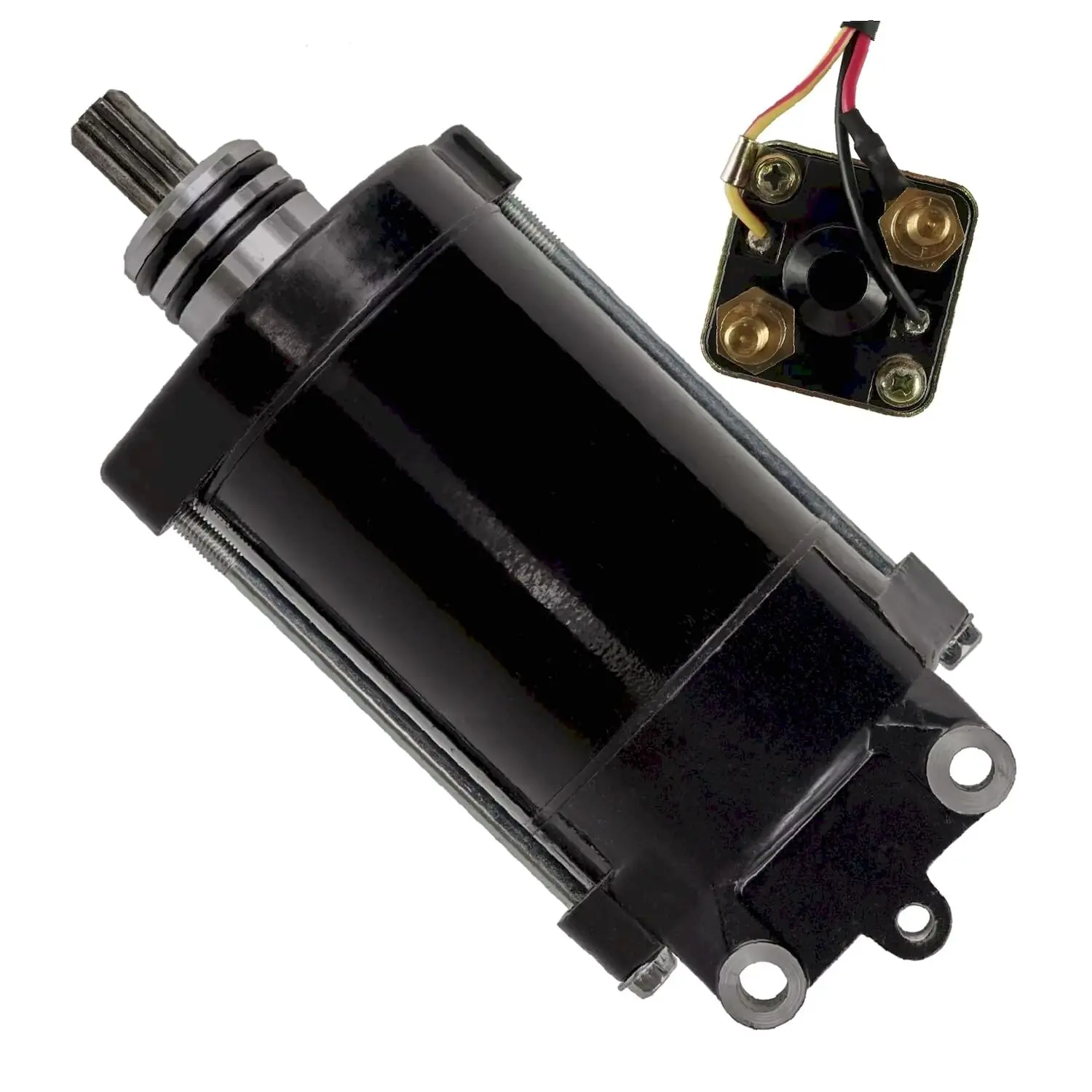 21163-3702 21163-3709 Starter & Relay Compatible with Kawasaki Jet Ski Jl650 Js650 Js750 Js800 650Sx 750Sx 278000987 21163-3712