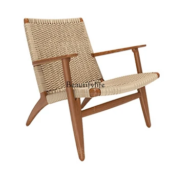 

Commercial Ghost Chair Milk Tea Shop Hotel Southeast Asia Rattan Booth Sofa