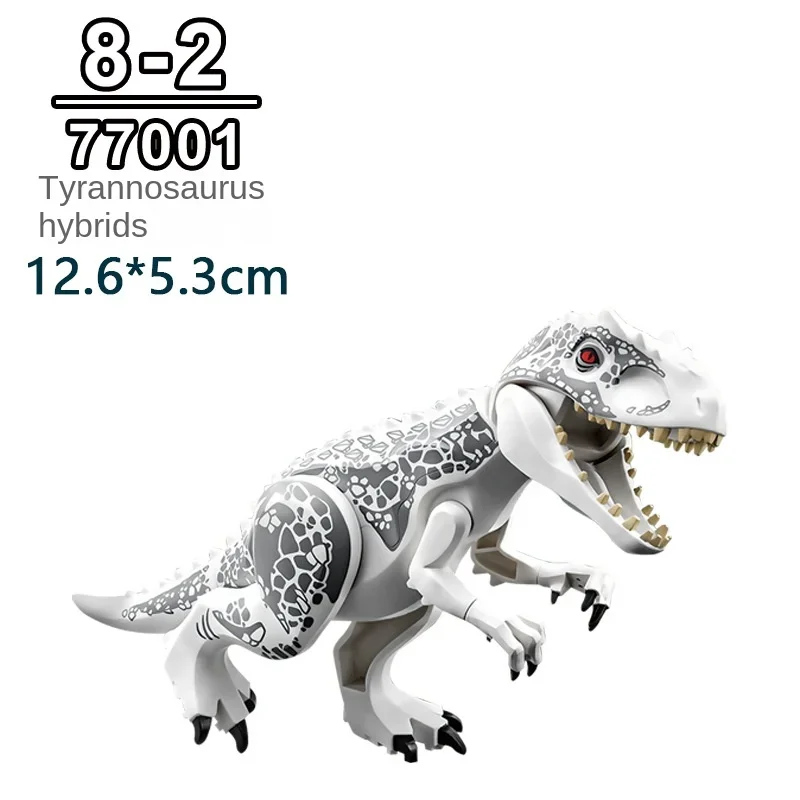 Building Block Toys Jurassic dinosaur baby building block accessories gift assembling educational toys