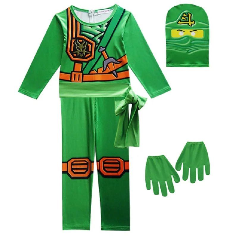 New Ninja Cosplay Costume Milk Silk Elastic Tight Clothes Event Party Halloween Party Gifts Stage Perform Costumes