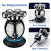 Electric Shaver 7D Floating Cutter Head Base Charging Portable Men Beard Trimmer Clipper Rechargeable Bald Head Electric Razor 6
