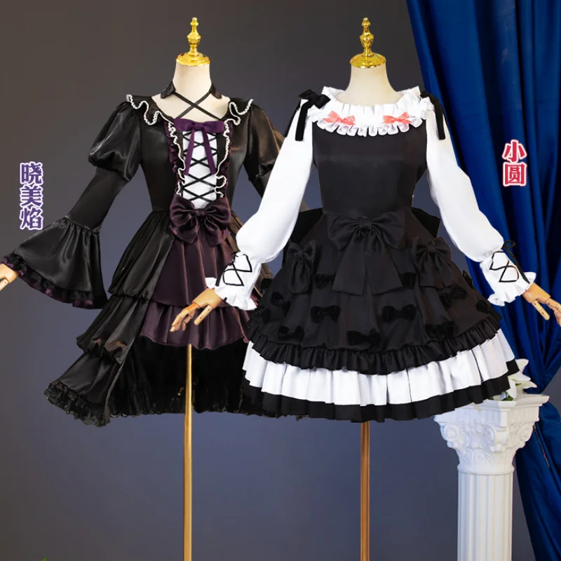 

Anime Magica Quartet Madoka Kaname Cosplay Lolita Costume Tomoe Mami Role Play Uniform Outfit Dress Halloween Carnival Party
