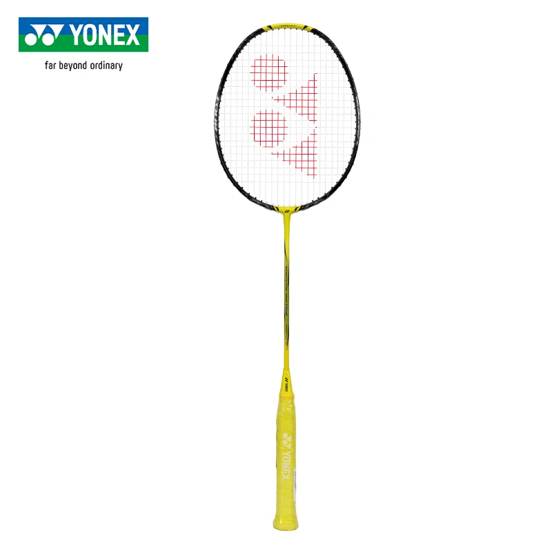 Yonex Badminton Racket yy Ultra-light Carbon Fiber Flash NF 1000Z Yellow Speed Type Increased Swing Professional badminton racket