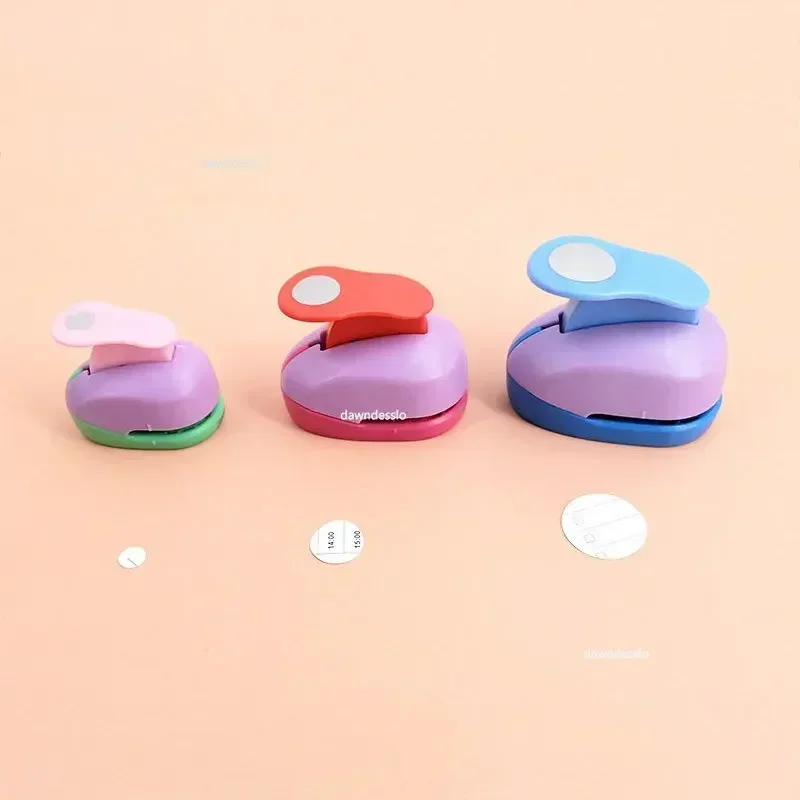 Circle Punch 9/16/25mm DIY Craft Hole Puncher Scrapbooking Punches Maker Kids Scrapbook Paper Cutter Embossing Sharper paper cutter paper punch hole punching tools paper craft punch circle hole punch embossing maker