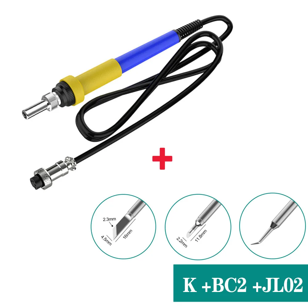 1 Set 75W T12 Soldering Handle Soldering Iron Station Pencil STM32 Station 24V Heating T12-I K BC2 JL02 BL D24 ILS Welding Tips lincoln electric ac 225 arc welder Welding Equipment