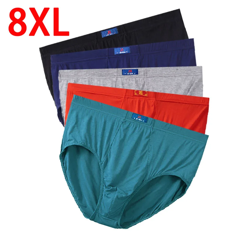 5Pcs 8XL-XL Modal Plus Size Oversize Mens Underwear Brief Mens Briefs Men Shorts Underwear Men Underwear Comfort Male Underwear 5pcs 8xl xl modal plus size oversize mens underwear brief mens briefs men shorts underwear men underwear comfort male underwear