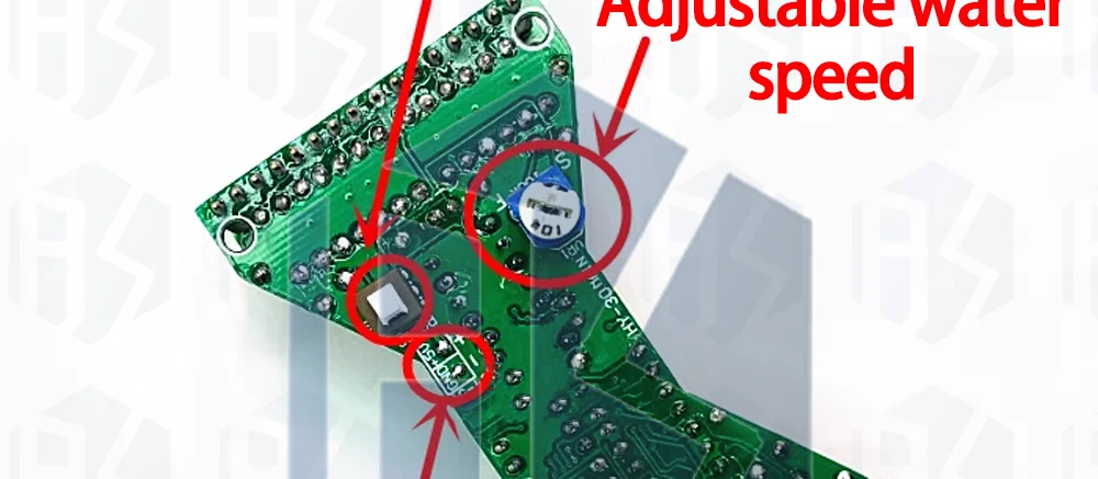 1 ~ 3PCS DC 5V Rot Blau Grün LED Elektronische Sanduhr DIY Kit Geschwindigkeit Einstellbar Lustige Elektronische DIY Kits LED Doppel Schicht PCB – Detail 7