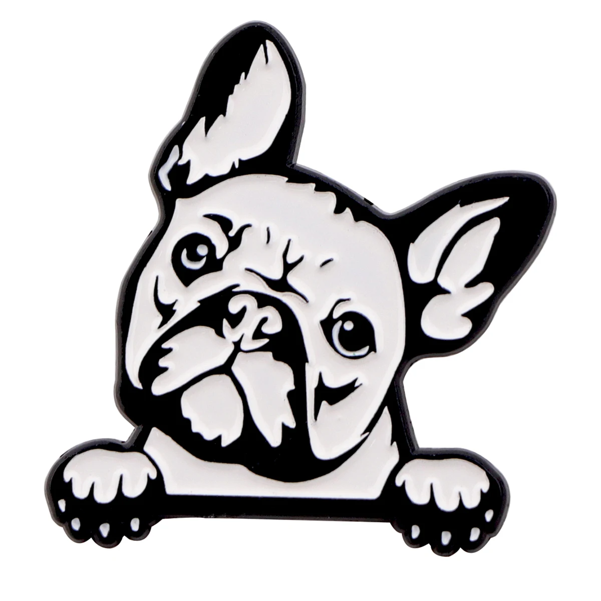 Adorable Cartoon Dog Enamel Pins - Fun Animal Brooches