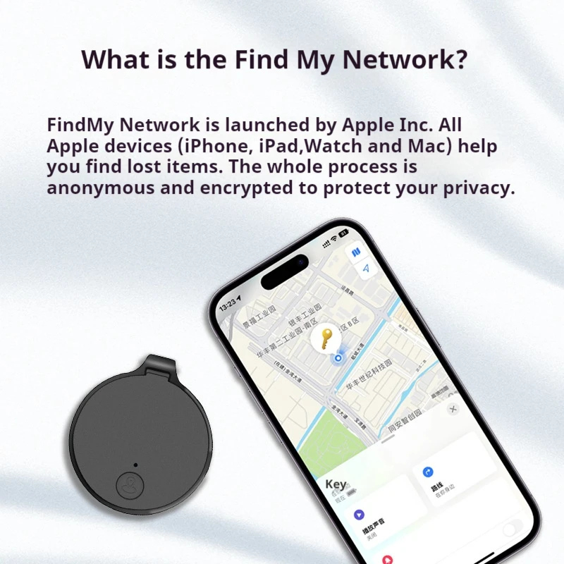 Mini Anti-Lost DevIce Works with Apple Find My Finder airtag Anti-Loss Device Bicycle Pet Locator Global Positioning Tracking