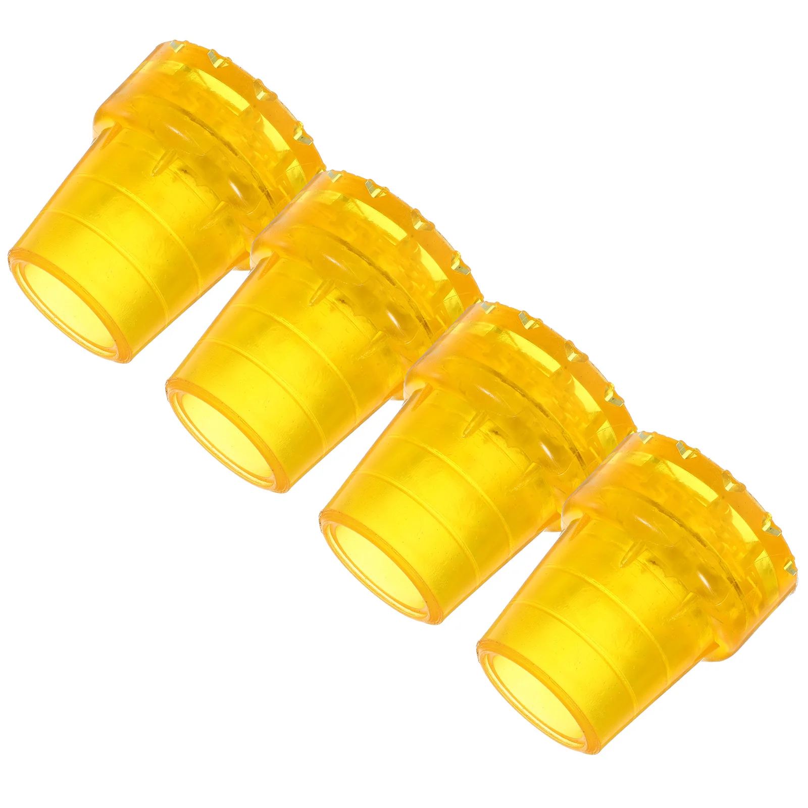 

4pcs Trekking Pole Tips Nonskid Cane Foot Protectors Nonstick Crutch Tips Walking Pole Tips Replacement