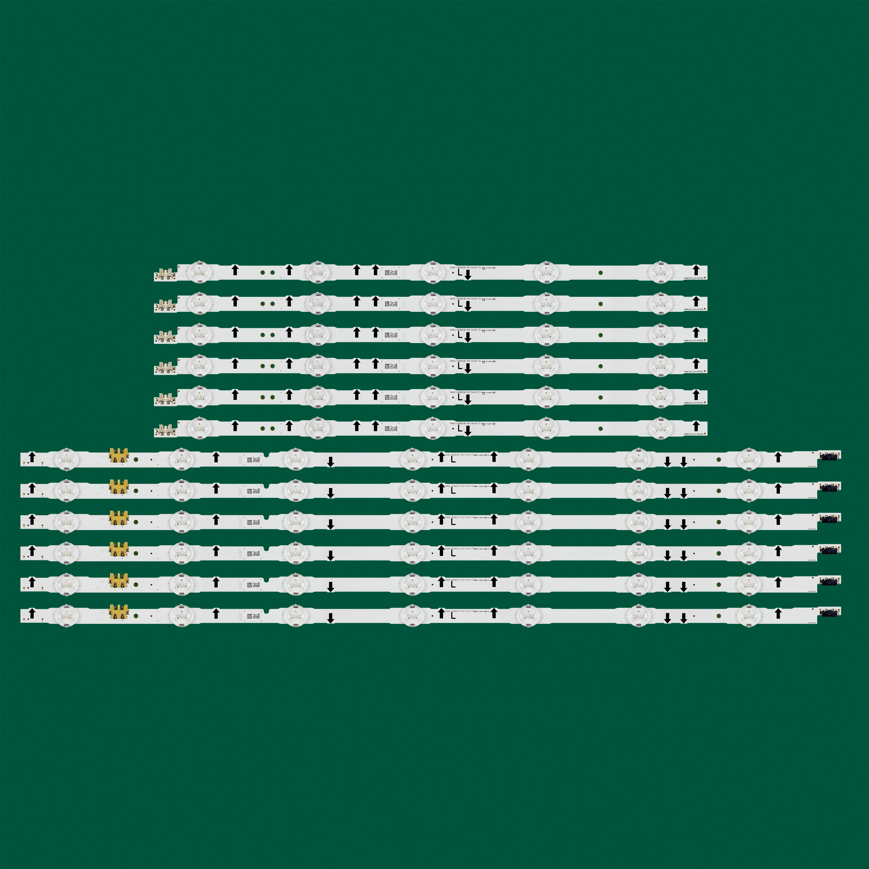 Tira Conduzida Luz de Fundo para Ue55j6330 Un55j5300 Bn9641387a Bn96-41386a Bn4102180a Bn9630429a Bn96-30430a Lm41-00099a Lm41-00099g