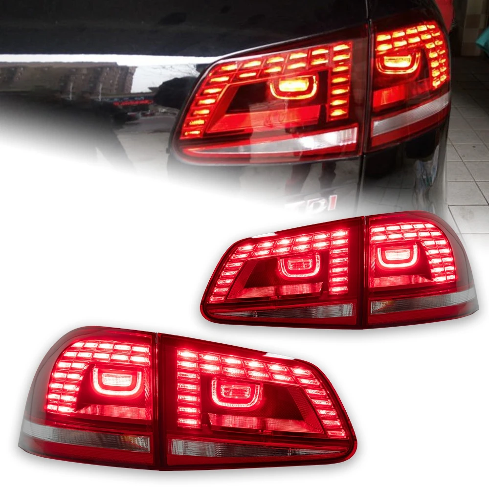 AKD Car Lights for VW Touareg Led Tail Light 20112018 Touareg LCI Rear