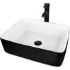 Bathroom Vanity, Modern Wall Mounted Bathroom Vanity with -Door and -Drawer, Modern Floating Bathroom Cabinet 6
