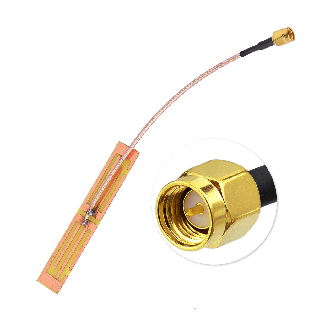 

Superbat 700-2600Mhz 5dbi 4G LTE Antenna Internal Aerial Signal Booster SMA Male Connector Vertical RG316 10cm 50 Ohm