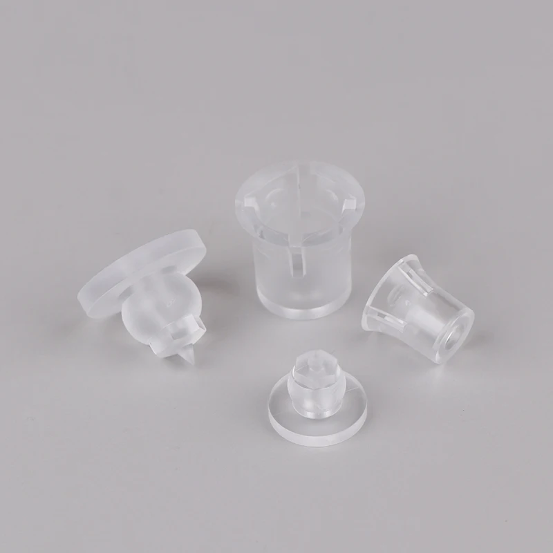 PC Translucent Advertising Nail Glass Nail Bracket Invisible Plastic Screw Frosted Screw 10PCS/lot nail bracket