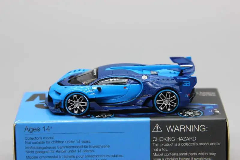 MINI GT 1:64 Model Car Bugti Gran Turismo Alloy Die-Cast Running