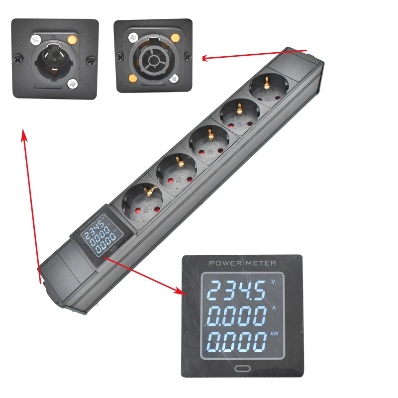 saída Power Link, entrada e saída Powercon, 2-10 AC, NAC3FX-W, NAC3MPX