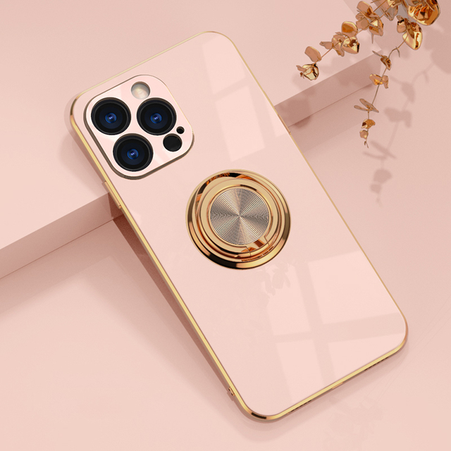 Plating Magnetic Attraction Ring Stand Holder Phone Case cover For Huawei Mate 20 30 40 Pro Plus P20 P30 P40 Pro Plus P50
