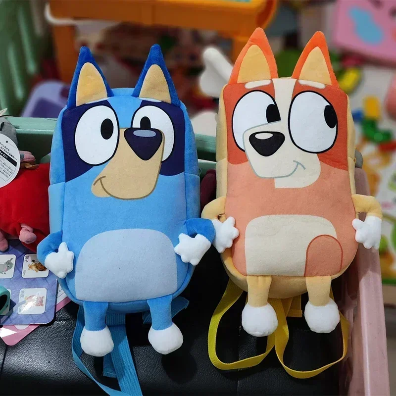 

Мультяшные Bluey «Семейная» Сумка детские школьные сумки синие бинго детские игрушки мини Рюкзаки Сумка для книг