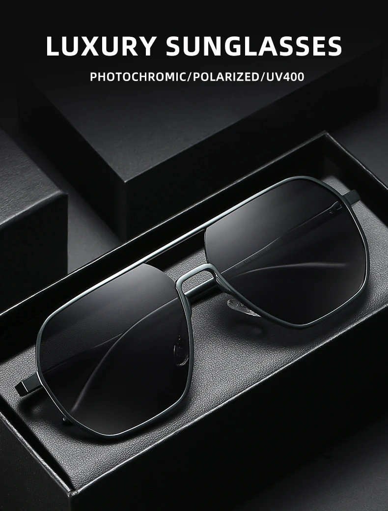 New Fashion Aluminum Polarized Sunglasses