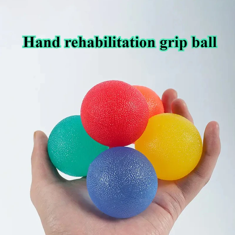 1pc Circular grip ball for pressure relief and release office fitness equipment finger rehabilitation strength training ball