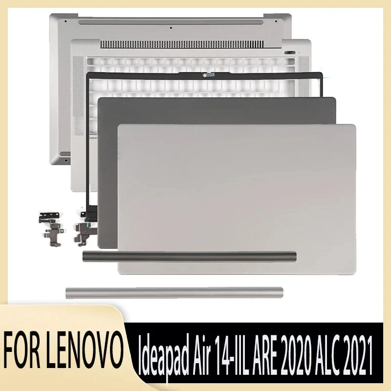 

Для Lenovo Ideapad Air 14-IIL ARE 2020 ALC 2021, задняя панель экрана, верхний корпус, Упор для рук, Нижняя крышка, петля