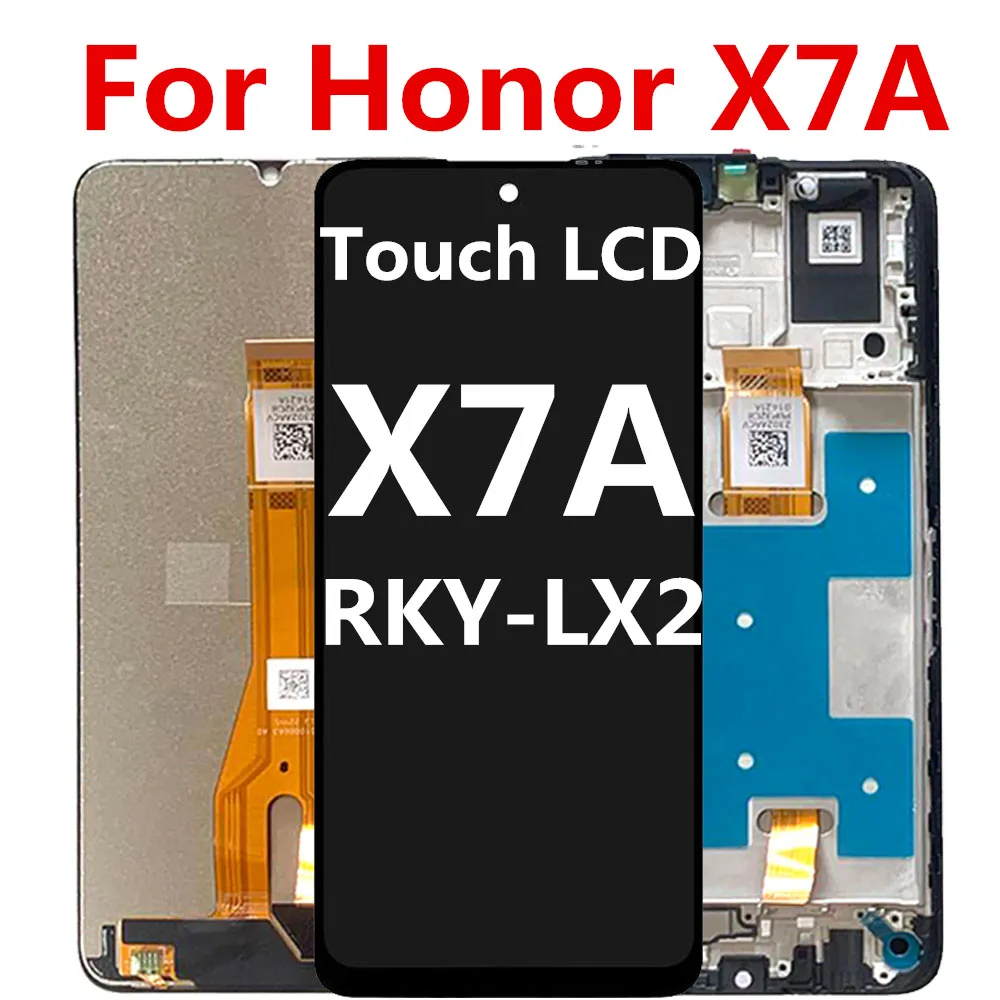 

ЖК-дисплей X7A для Huawei Honor X7a RKY-LX2, ЖК-дисплей с сенсорным экраном и дигитайзером в сборе для Honor Play 40 + Play40 Plus, ЖК-дисплей