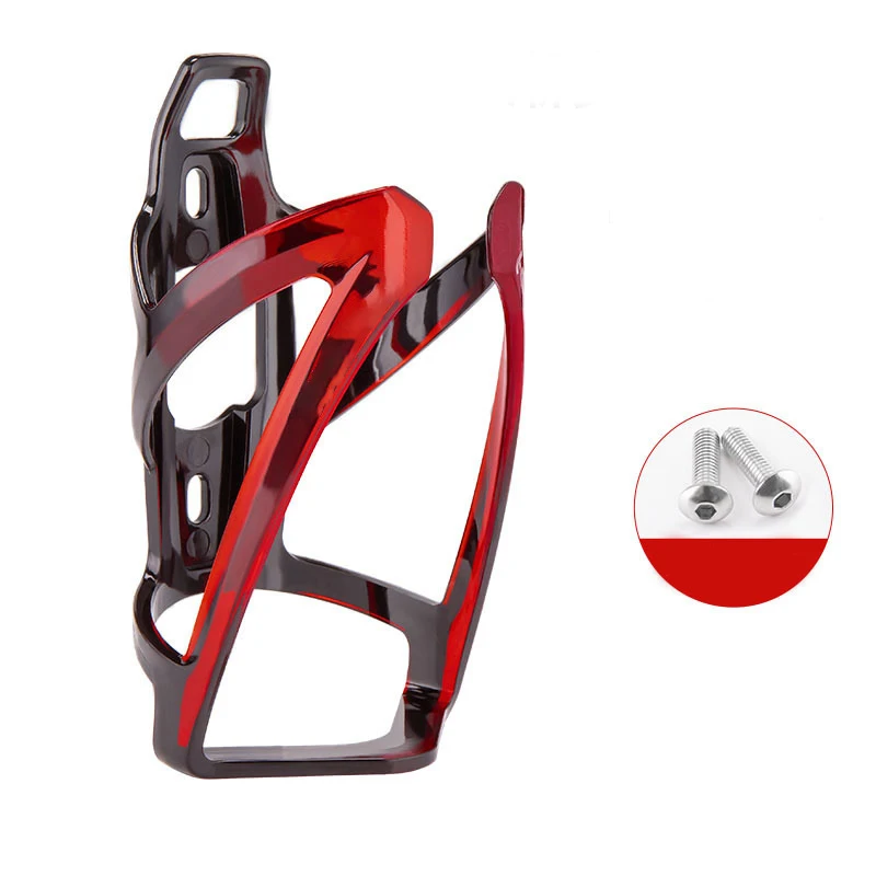 Bike Water Bottle Cage, PC Material Bicycle Water Bottle Holder, Ultralight Mountain Bike Water Bottle Rack Bicycle Accessory