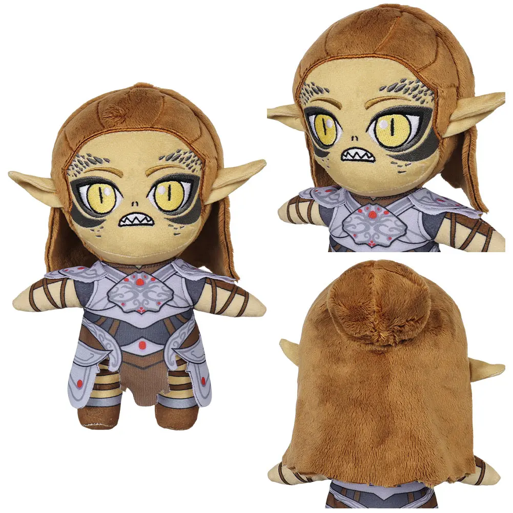Plush Toy Minthara Cosplay Plush Toys Game Balder Gate Lae'zel Cartoon Cute Soft Stuffed Dolls Mascot Adults Kids Birthday Chrismas Gift