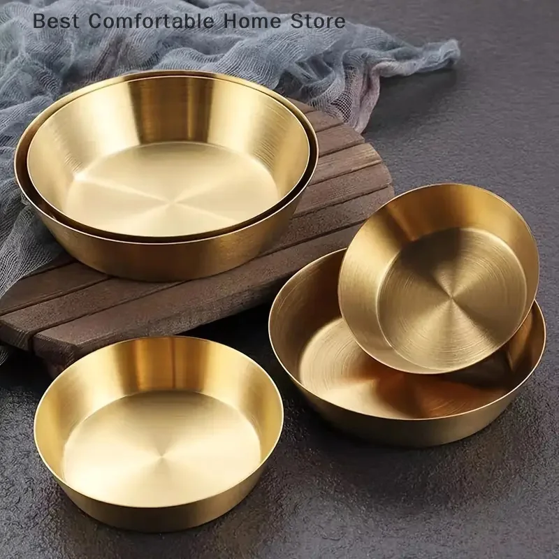 Korean Stainless Steel Salad Bowl Cooking Basins Household Egg Beating Baking Kitchen Utensil Basin Kimchi Bowl Rice